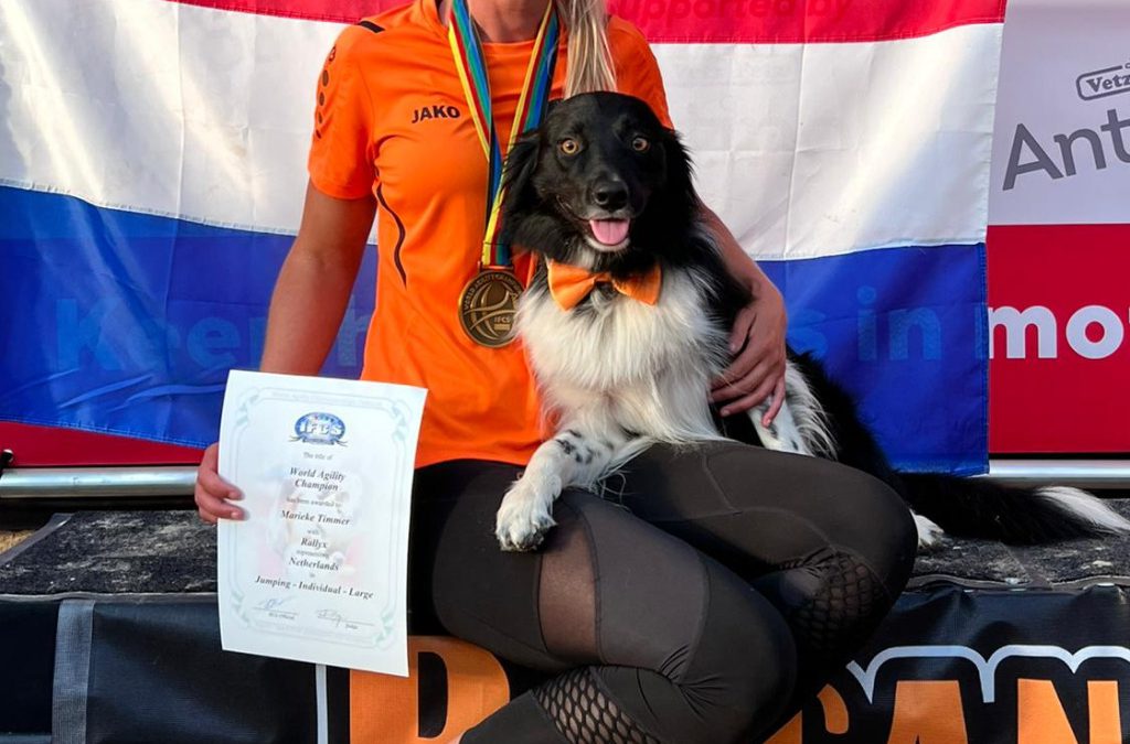 Meedense Marieke Timmer wereldkampioen met hond Rallyx